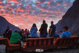 Santiago: Termas del Cajón del Maipo y Parrillada Chilena