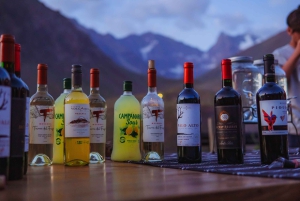 Santiago: Termas del Cajón del Maipo y Parrillada Chilena