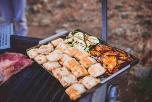 Santiago: Termas del Cajón del Maipo y Parrillada Chilena