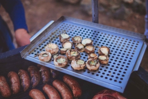 Santiago: Termas del Cajón del Maipo y Parrillada Chilena