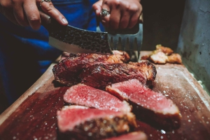 Santiago: Termas del Cajón del Maipo y Parrillada Chilena