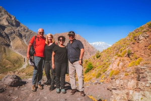 Santiago: Termas del Cajón del Maipo y Parrillada Chilena