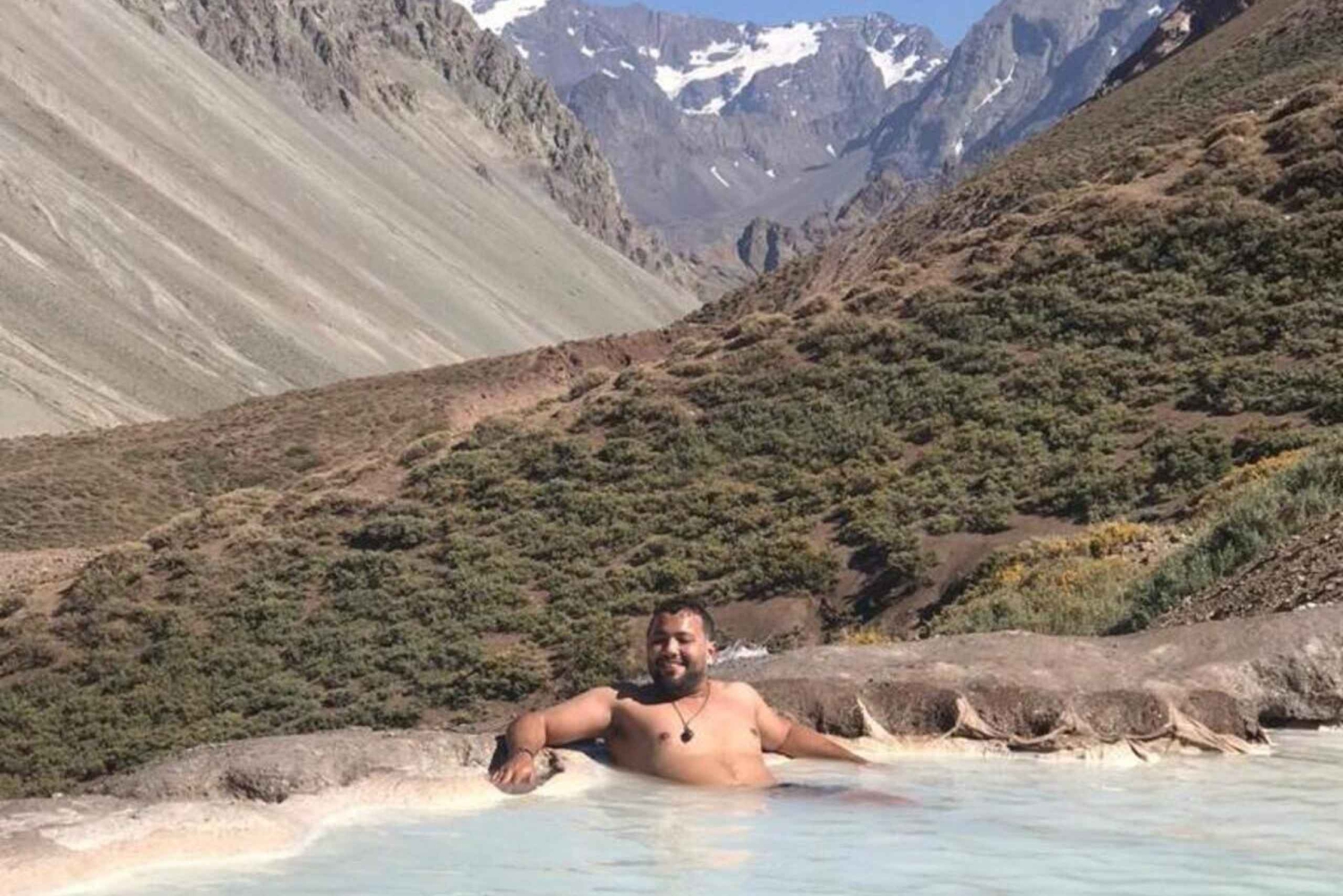 Santiago: Viagem Cajon del Maipo Termas Colina