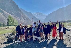 Santiago: Viagem Cajon del Maipo Termas Colina