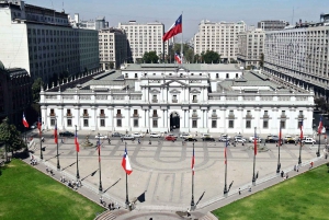 Santiago: Stadsrundtur med lunch och transfer till hotellet