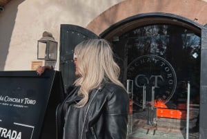 Santiago: Concha y Toro con traslado, degustación y copa de regalo