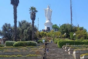 Santiago de Chile: Tour de medio día por la ciudad con gastronomía local