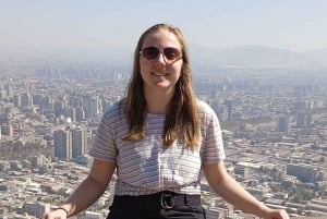 Santiago de Chile: Tour de medio día por la ciudad con gastronomía local