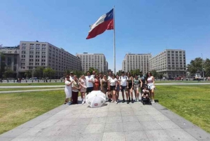 Santiago de Chile: Historisches Zentrum Fachkundiger Führer über Geschichte und Gastronomie