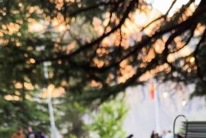 Santiago, Embalse del Yeso com churrasco