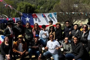 Santiago: Embalse El Yeso z piknikiem i chilijską kulturą