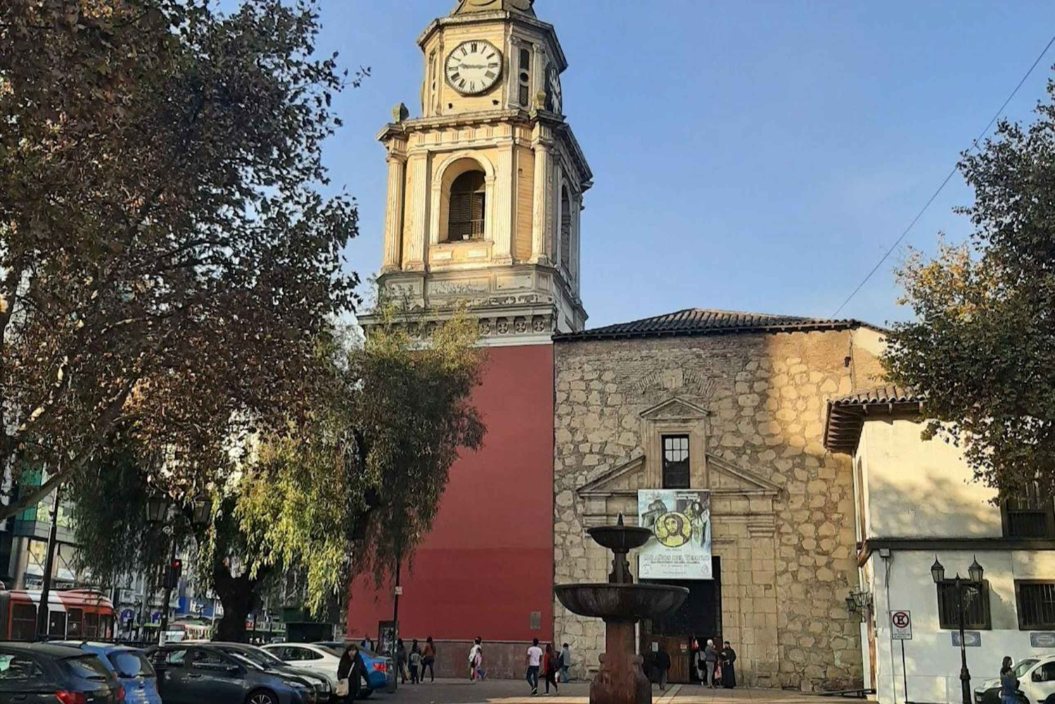 Santiago : Visite guidée à pied dans le centre historique