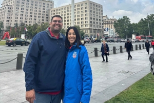 Santiago : Visite guidée à pied dans le centre historique