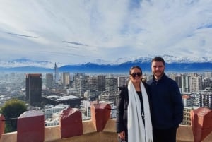 Santiago: Half-Day Guided Coach Tour and Local Snack