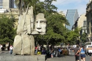 Santiago: Høydepunkter til fots med guide