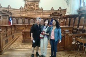 Santiago: Passeio a pé pelas paisagens históricas