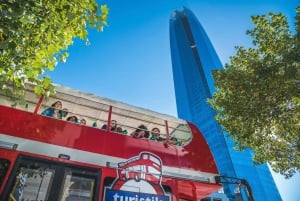 Santiago: Hop-on Hop-off Bus Day Ticket with Audio Guide