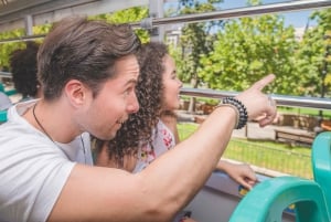 Santiago: Hop-on Hop-off Bus Day Ticket with Audio Guide