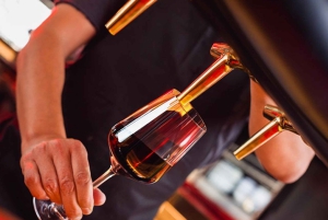 Santiago di notte: tour privato della città e degustazione di vini