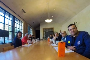 Santiago: Virallinen kuljetus Concha y Toro -viinitilalle