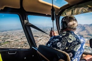 Santiago: Private Helicopter Ride with hotel transport.