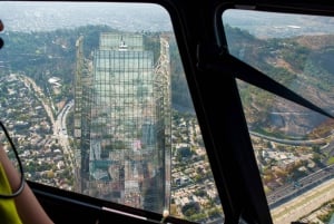 Santiago: Privé helikoptervlucht met hotelvervoer.