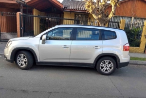 Santiago : Transfert privé de l'aéroport de Santiago à Santiago