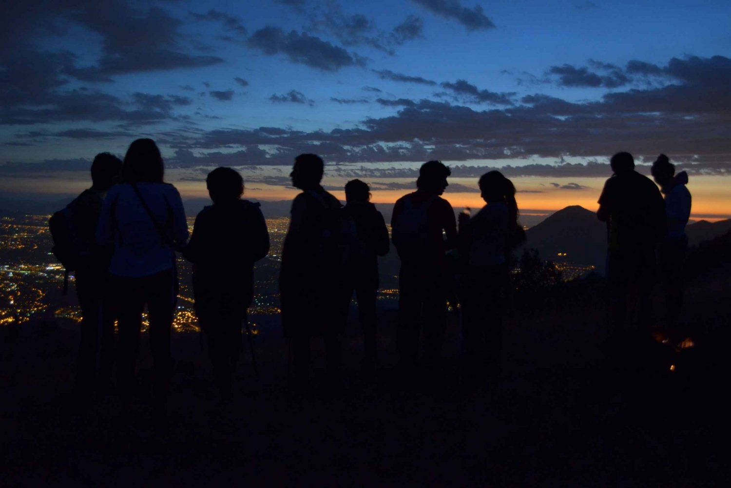 Santiago: Privéwandeling bij zonsondergang