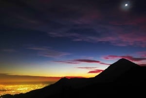 Santiago : Randonnée privée au coucher du soleil