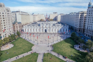 Santiago: Privat rundvisning, historisk centrum, højtliggende udsigtspunkt, svævebane