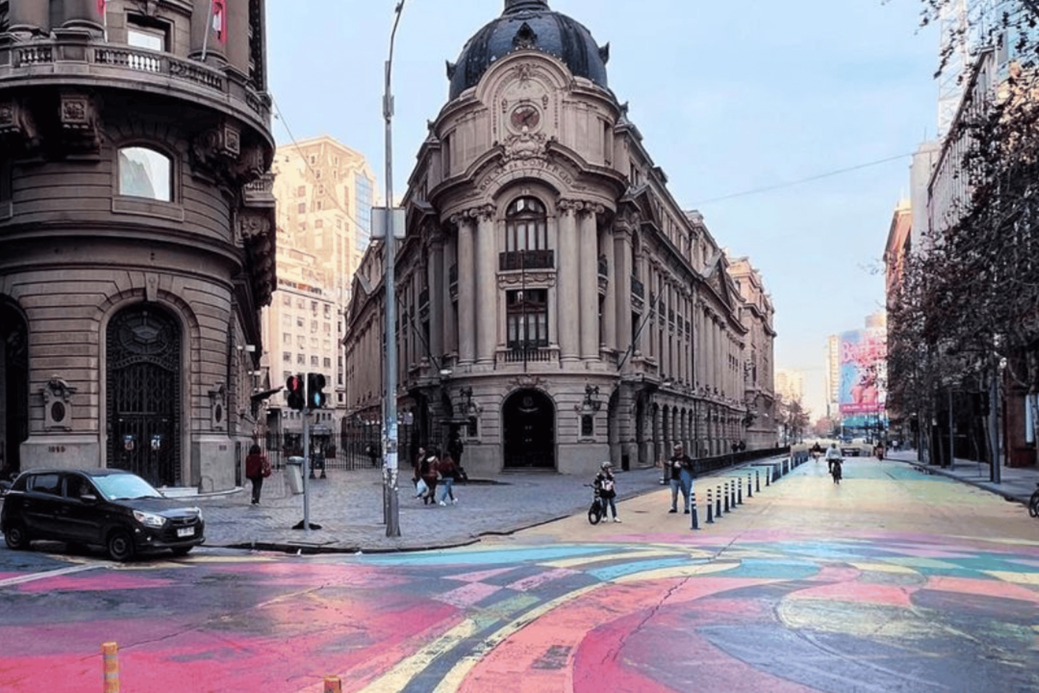 Santiago: Private Walking City Tour, like a local!