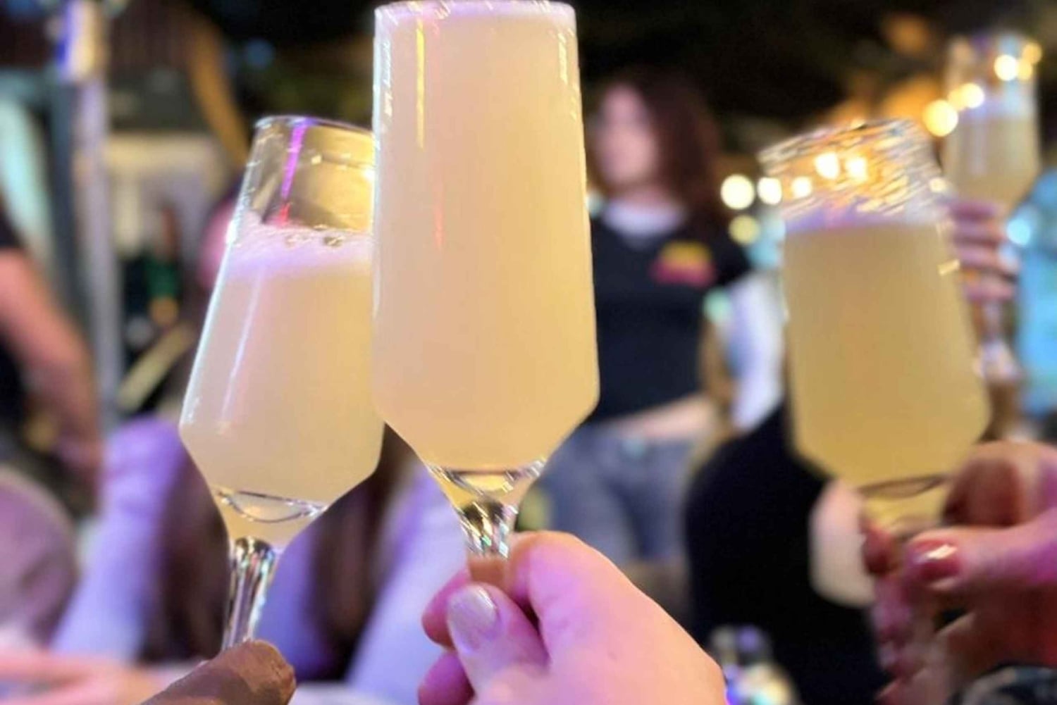 Pub crawl Santiago med limousin