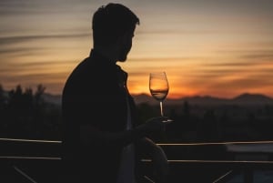 Santiago: Sonnenuntergang in der Vinicola Alyan Familie