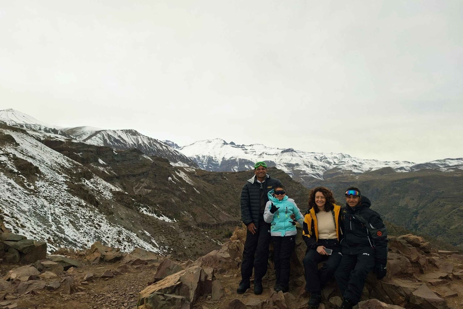 Santiago: pôr do sol na Cordilheira dos Andes com piquenique e brindes.