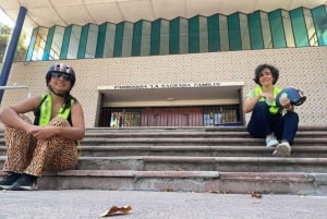 Santiago sunset tour on an electric scooter. City and nature