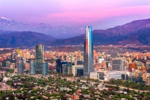 Santiago: Den essentielle byrundtur & valgfri Concha y Toro