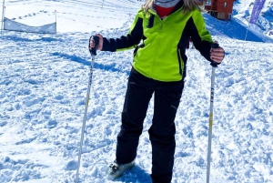 Santiago : Excursion d'une journée de ski à Valle Nevado avec transferts d'hôtel