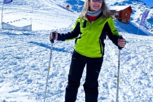 Santiago: Valle Nevado Ski Day Trip with Hotel Transfers
