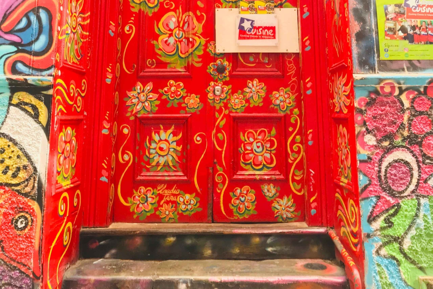 Santiago: Valparaíso + Barca + Viña del Mar + Degustazione in Viña Boutique