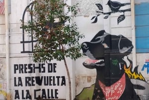 Santiago: Yungay, minner, kunst og vandring i nabolaget