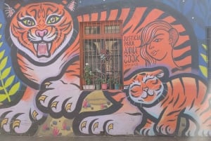 Santiago: Yungay, minner, kunst og vandring i nabolaget