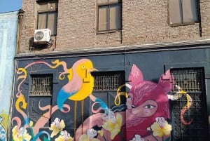 Santiago: Yungay, minner, kunst og vandring i nabolaget