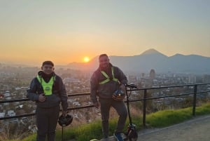 Scooter-eventyr i Precordillera i Santiago de Chile