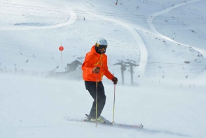 Ski lessons at Cerro Catedral, Patagonia Argentina (afternoon shift).