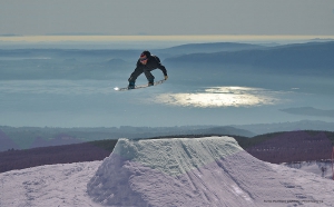 Snowboarding Volcanoes