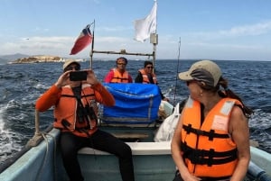 Sportsfiske med båt og chilenske Empanadas fra Valpara