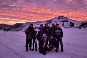 PANORAMISK VALLE NEVADO OG FARELLONES