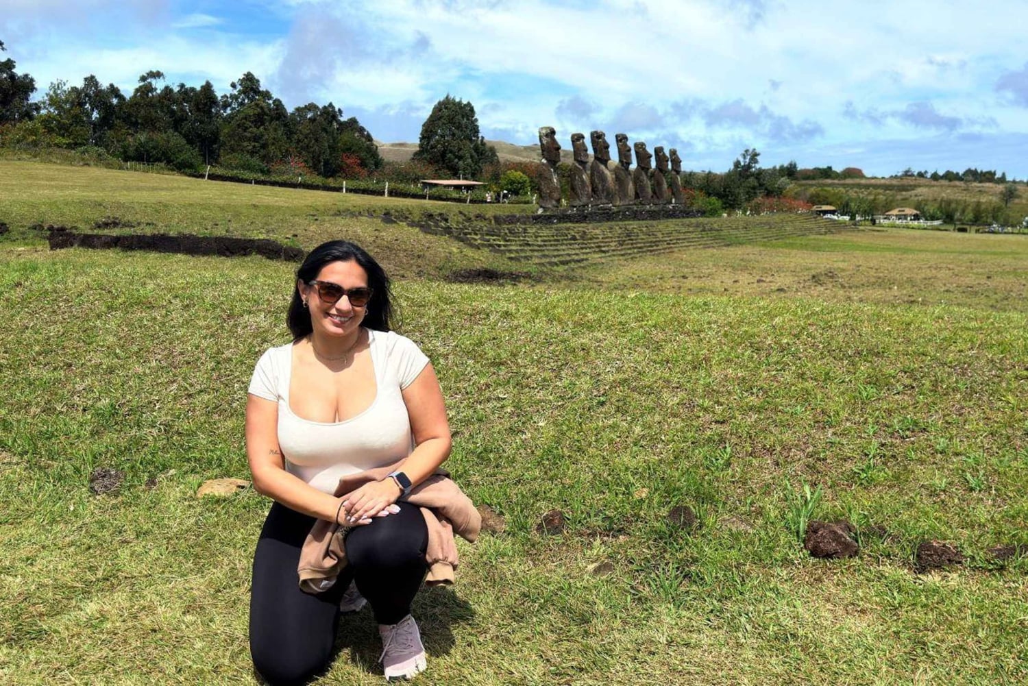 Visite d'une demi-journée : les 7 gardiens du Pacifique, itinéraire Ahu Akivi