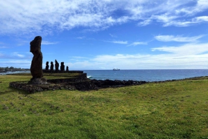 Visite d'une demi-journée : les 7 gardiens du Pacifique, itinéraire Ahu Akivi