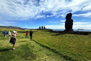 Visite d'une demi-journée : les 7 gardiens du Pacifique, itinéraire Ahu Akivi